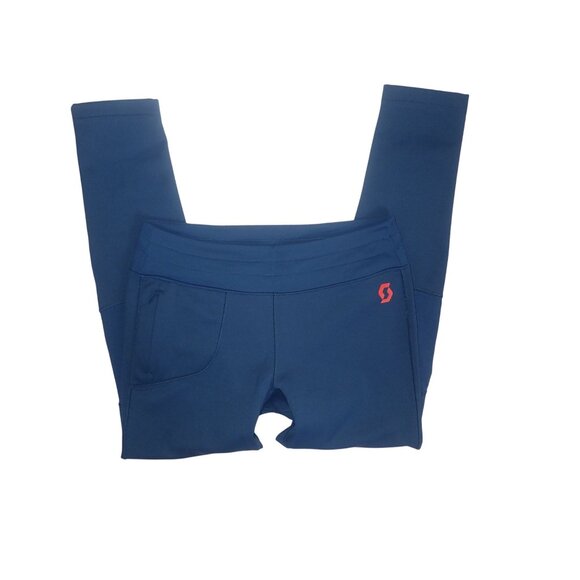 Scott Womens Defined Warm Pant Thick Base Layer Size M blue Winter Sports - Picture 7 of 7